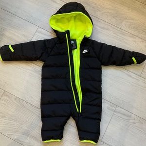 Infant Nike Puffer Snowsuit. Never Worn